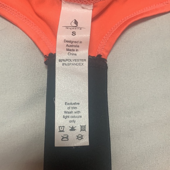 Orange Icyzone Workout Tank - Picture 2 of 3